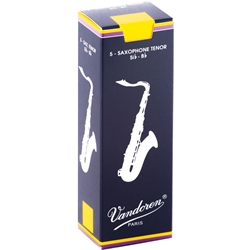 Vandoren Tenor Sax Reeds Traditional #3.5 Box of 5