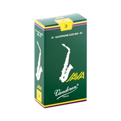 Vandoren Alto Sax Reeds Java #3 Box of 10