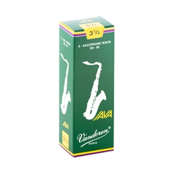 Vandoren Tenor Sax Reeds Java #3.5 Box of 5