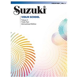Suzuki Violin School Violin Part Volume 3
