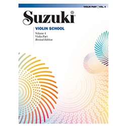 Suzuki Violin School Violin Part Volume 4