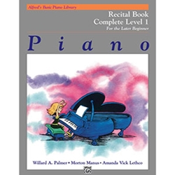 ABPL Recital Book Level 1 Complete For the Late Beginner