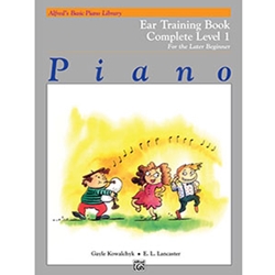 ABPL Ear Training Book Level 1 Complete For the Late Beginner