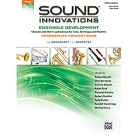 Sound Innovations: Ensemble Development for Intermediate Concert Band [Percussion 1 - Battery]