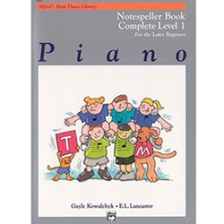 ABPL Notespeller Book Level 1 Complete For the Late Beginner
