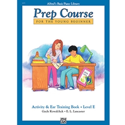 ABPL Prep Course Activity & Ear Training Book Level E For the Young Beginner