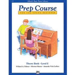 ABPL Prep Course Theory Book Level E For the Young Beginner