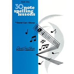 DCGPL 30 Note Spelling Lessons Book Level 1