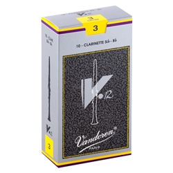 Vandoren Clarinet Reeds V12 #3 Box of 10