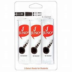 JCR3P Juno Bb Clarinet Reeds, 3-Pack
