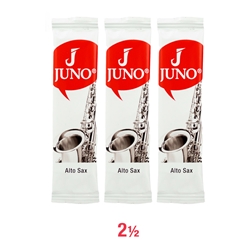 Vandoren Alto Sax Reeds JUNO #2.5 Pack of 3