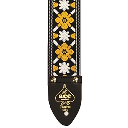 Henry Heller ACE05 Ace Straps - Vintage Yellow Flower