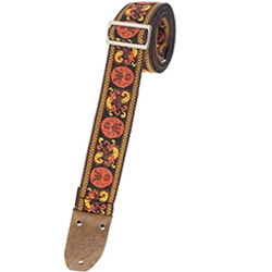 Henry Heller HJQ208 2"  Jacquard design guitar strap