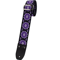 Henry Heller HJQ209 2"  Jacquard design guitar strap