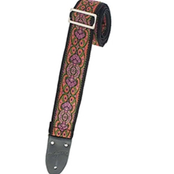 Henry Heller HJQ238 2"  Jacquard Design Guitar Strap