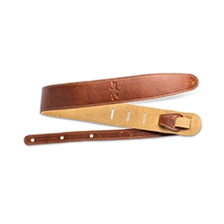 TAYLOR 410025 Taylor Strap Medium Brown Leather Suede Back 2.5in