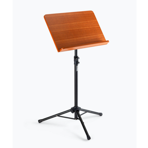 On Stage SM7312W Music Stand w/ Wide bookplate Wood