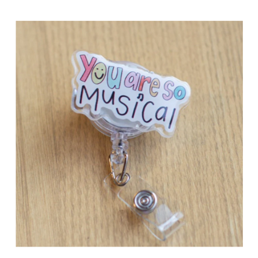 Musically Minted BDG0004 You Are So Musical Badge Reel