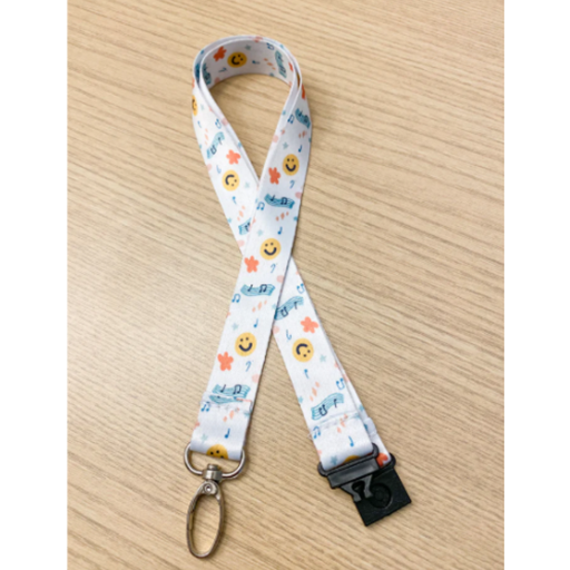 Musically Minted LAN0012 Funky Tunes Lanyard