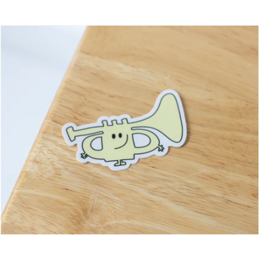 Musically Minted STK0046 Taylor The Trumpet Sticker
