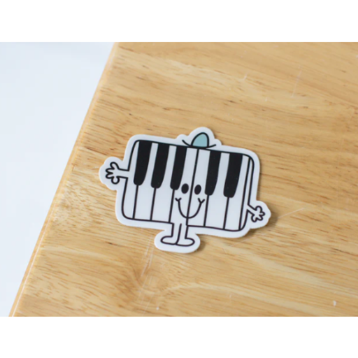 Musically Minted STK0050 Peyton The Piano Sticker