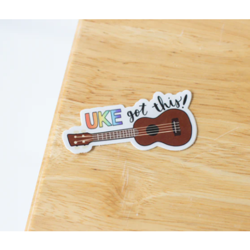 Musically Minted STK0090 Uke Got This Sticker