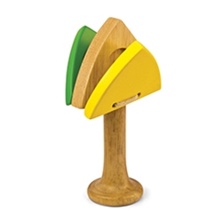 Green Tones 3729 Triangle Castanet