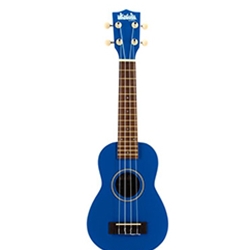 Kala Ukuleles UKBLUEINK Soprano Solid Ukadelic Ukulele