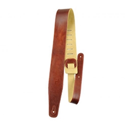 Perri's Leath AFR256872 Guitar Strap - Soft Italian Leather