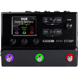 Line 6 HELIXSTOMP Helix Stomp Amp and FX Modeler Pedalboard