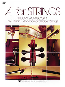 All For Strings Viola Theory Workbook 1