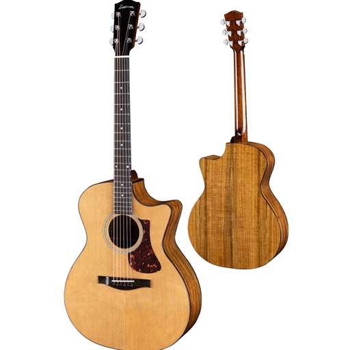 Eastman AC222CEDLX AC Solid Deluxe Series Acoustic Guitar w/ Electronics & Deluxe Gig Bag