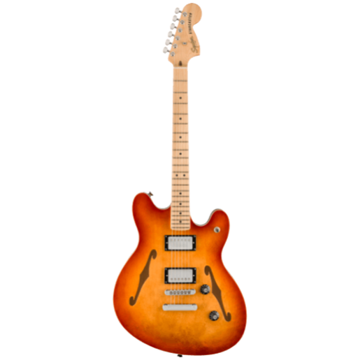 Squier 0378452547 Affinity Series Starcaser Deluxe Electric Guitar