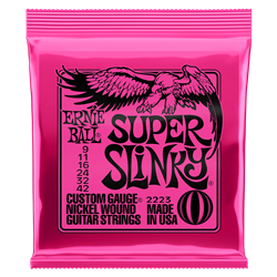 Ernie Ball Super Slinky Electric Guitar Strings Nickel Wound 9-42