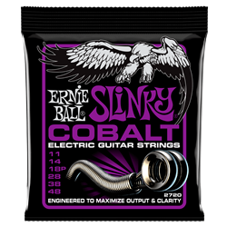 Ernie Ball Power Slinky Cobalt Electric Guitar Strings 11-48