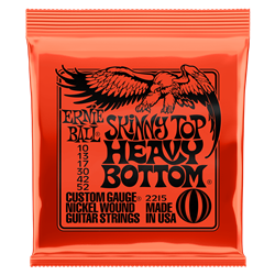 Ernie Ball Skinny Top Heavy Bottom Electric Guitar Strings Nickel Wound 10-52