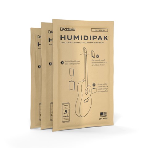 D'addario Humidipak 3 Pack Replacement Packet