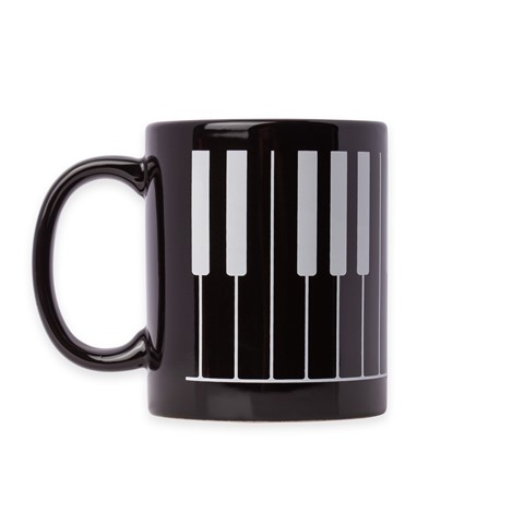 Albert Elovitz Keyboard Mug - Black