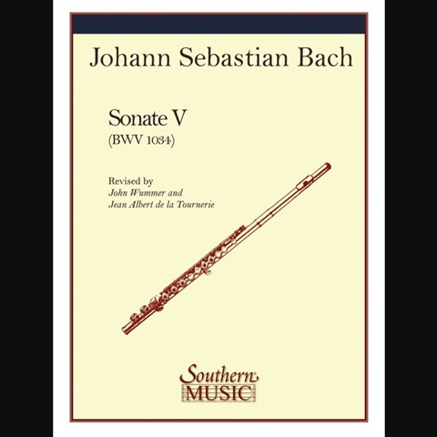 Bach Sonata #5 E Minor Flute/Piano