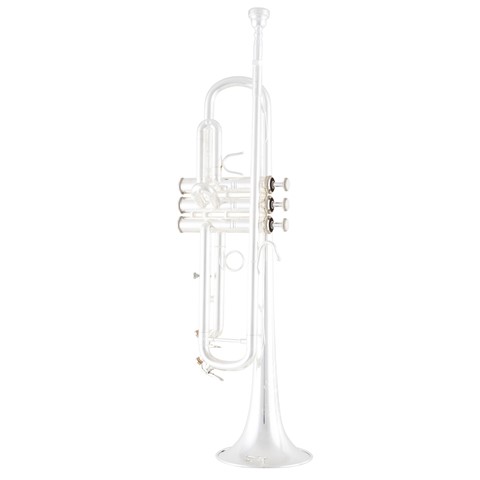 Bach BTR411S Intermediate Silver Trumpet [PERFORMANCE LEVEL]