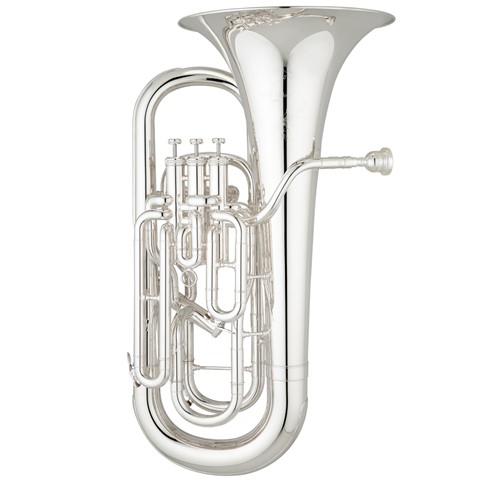 Shires Model Q40S 4-Valve Euphonium Silver [Professional Level]