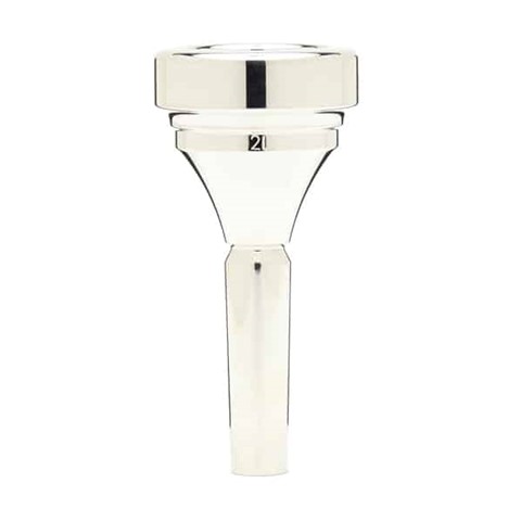 Dennis Wick Denis Wick Classic Tuba Mouthpiece, Silver-Plated, 2L