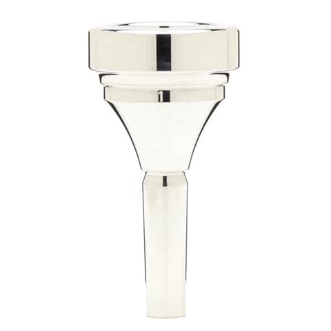 Dennis Wick Denis Wick Classic Tuba Mouthpiece, Silver-Plated, 4L