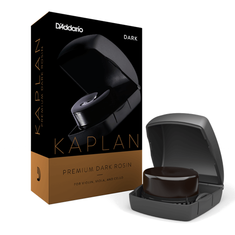 D'addario Kaplan Dark Rosin w/ Case