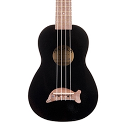 Kala Ukuleles MKSDSPARKLE Soprano Ukulele Dolphin Bridge Sparkle