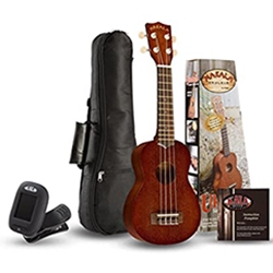 Kala Ukuleles MKSPACK Soprano Ukulele Package