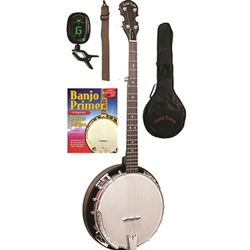 Gold Tone CCBG Cripple Creek Banjo Starter Package