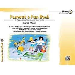 Famous & Fun Rock Book 1 Early Elementary