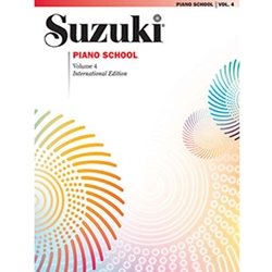 Suzuki Piano School Piano Part Volume 4