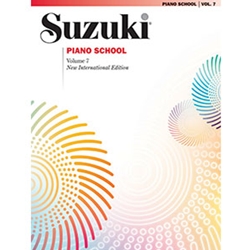 Suzuki Piano School Piano Part Volume 7